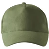 Malfini As Kepurė su snapeliu MALFINI 5P 307 Unisex, Khaki 340g/m2