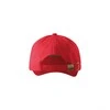 Adler Kepurė su Snapeliu MALFINI 5P 307 Unisex, Raudona 340g/m2