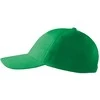Malfini As Kepurė su snapeliu MALFINI 5P 307 Unisex, Kelly žalias 340g/m2