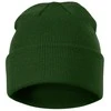 Malfini As Unisex megzta kepurė MALFINI Beanie 315 bottle žalias – klasikinis žieminis modelis