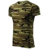 Malfini As Marškinėliai Unisex MALFINI Camouflage 144 Camouflage žalias 160 g/m²