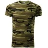 Malfini As Marškinėliai Unisex MALFINI Camouflage 144 Camouflage žalias 160 g/m²