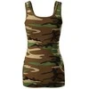 Malfini As Moteriški Marškinėliai MALFINI Camo Triumph 180 g/m² Camouflage ruda