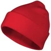 Malfini As Unisex megzta kepurė MALFINI Beanie 315 red – klasikinis žieminis modelis