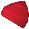 Malfini As Unisex megzta kepurė MALFINI Beanie 315 red – klasikinis žieminis modelis