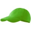 Malfini As Vaikiška Kepurėlė su snapeliu MALFINI 6P Kids Apple žalias, 340 g/m²