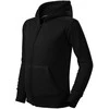 Malfini As Vaikiškas džemperis MALFINI Trendy Zipper 412 Juodas, 300g/m²