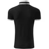 Malfini As Vyriški Polo Marškinėliai MALFINI Collar Up Juodas 215 g/m²