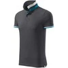 Malfini As Vyriški Polo Marškinėliai MALFINI Collar Up Light anthracite 215 g/m²