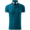 Malfini As Vyriški Polo Marškinėliai MALFINI Collar Up Petrol mėlynas 215 g/m²