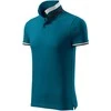 Malfini As Vyriški Polo Marškinėliai MALFINI Collar Up Petrol mėlynas 215 g/m²
