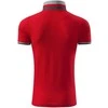 Malfini As Vyriški Polo Marškinėliai MALFINI Collar Up Formula red 215 g/m²