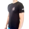 Malfini Marškinėliai Vaikiški Basic Juodas 110cm /4m Dziudo
