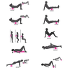 Masažinis Jogos Volas THOMS FoamRoll 33x13 cm. Violetinis