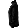 Moteriškas Flisinis Džemperis RIMECK Jacket 504, Juodas 280 g/m²