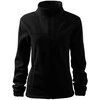 Moteriškas Flisinis Džemperis RIMECK Jacket 504, Juodas 280 g/m²