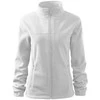 Moteriškas Flisinis Džemperis RIMECK Jacket 504, Baltas 280 g/m²