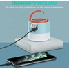 Nešiojamas Saulės Energijos Žibintas BORUiT YHX-0217 Powerbankas