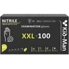 Nitrilinės pirštinės juodos Kid-Man N100, dydis XXL