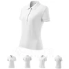 Polo Marškinėliai MALFINI Cotton Baltas, Moteriški