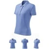 Polo marškinėliai MALFINI Cotton Sky Mėlyna, moteriški