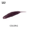 Silikoninis masalas AsaTsuri Tanta Violet Flake, ilgis 2,5 cm,.20vnt