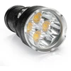 Taktinis 4-ių LED Rankinis Žibintas Dive Light XHP70, Atsparus Vandeniui iki 200m