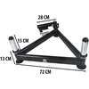 Tomaz Sport Treniruočių Platforma Noridic Svoris iki 270 kg Juoda