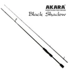 Universalus Spiningas AKARA Juodas Shadow TX-30 SL1001 2-ų Dalių, Ilgis 2.10m. Testas 3,5-10,5