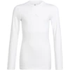 Vaikiški Marškinėliai Ilgomis Rankovėmis Adidas Youth Techfit Balti H23156