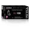 None Vienkartinės Nitrilinės Pirštinės, Dydis XL, 100 vnt Pakuotė