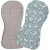Babymam Vaikiško vežimėlio dvipusis įdėklas 71x35 cm