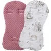 Babymam Vaikiško vežimėlio dvipusis įdėklas 71x35 cm