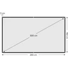 Camrock P 120 Portable Projection Screen