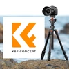 K&amp;F Concept Fotoaparato trikojis su profesionalia 3D galvute, KF09.101V1