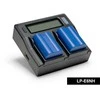 Newell Supracell Set 1x DC-LCD charger 2x SupraCell Protect LP-E6NH battery for Canon