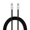 USB-C Kabelis - Newell USB-C 100W greito įkrovimo kabelis, 2m, Silikonas, Juodas