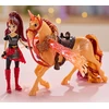 Spin Master Akademia Jednorożców Magia Skrzydeł Rinkinys lalka Valentina i figurka jednorożca Cinder + priedai Unicorn Academy Wing Magic