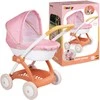 Lėlių vežimėlis Smoby Baby Nurse, balta/rožinė