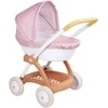 Lėlių vežimėlis Smoby Baby Nurse, balta/rožinė