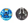 Spin Master Bakugan Baku-Tin dėžutės skardos indas saugykla + 2 figūrėlės ir Sectanoid kortelės