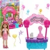 Barbie Chelsea Skirtas šviesiems plaukams lėlės ledinukų stovas