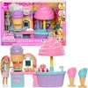 Mattel Lėlė Barbie Chelsea su ledų gaminimo mašina ir aksesuarais