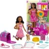 Mattel Lėlė Barbė šuniukų įvaikinimo žaidimų rinkinys