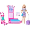 Barbie Lotnisko Odbiór Bagażu Rinkinys su Lalką i Akcesoriami