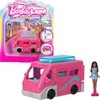 Mattel Mini Barbie Land Tourist Doll + Camper Van ZA6038 C