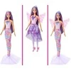 Mattel Barbie lėlė su fėjos ir undinėlės rinkinuku JCP74