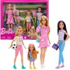 Barbie Siostry Rinkinys 4 lalek Skipper Stacie Chelsea + priedai