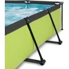 Baseinas EXIT Lime 300x200x65cmsu stogeliu ir pompa su filtru - žalias
