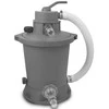 EXIT Juodas Leather pool 540x250x100cm with sand filter pump - juodas